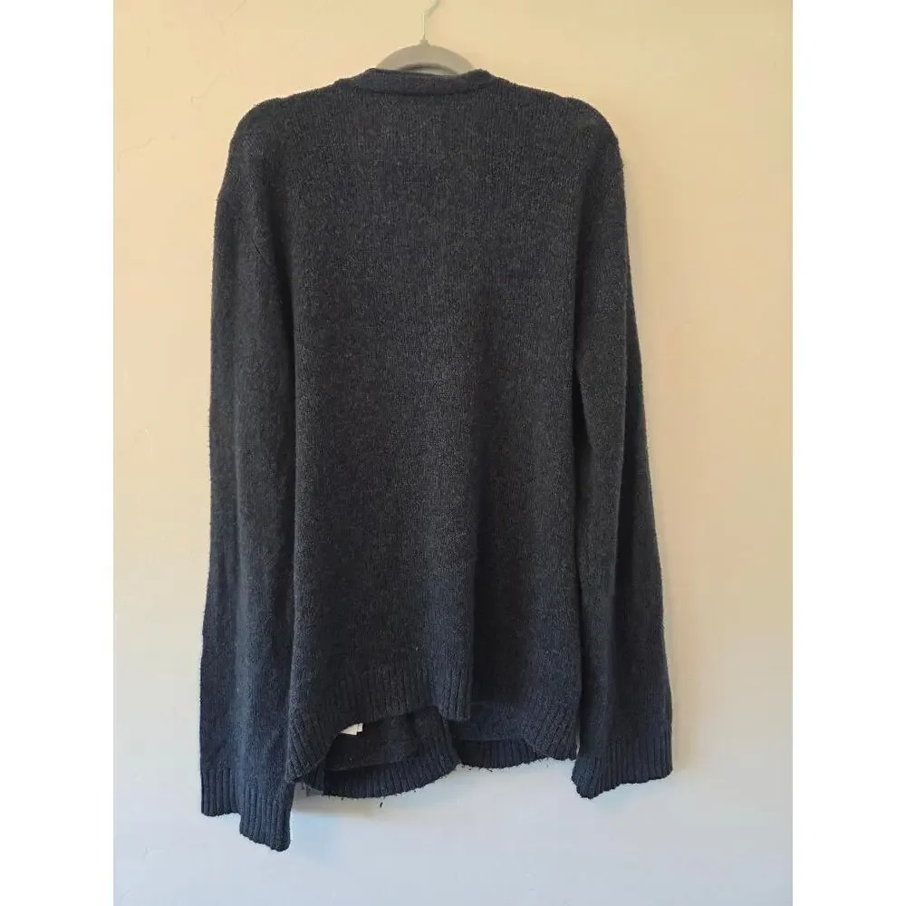 Abercrombie & Fitch Oversized Grandpa Cardigan Dark Academia Sweater L